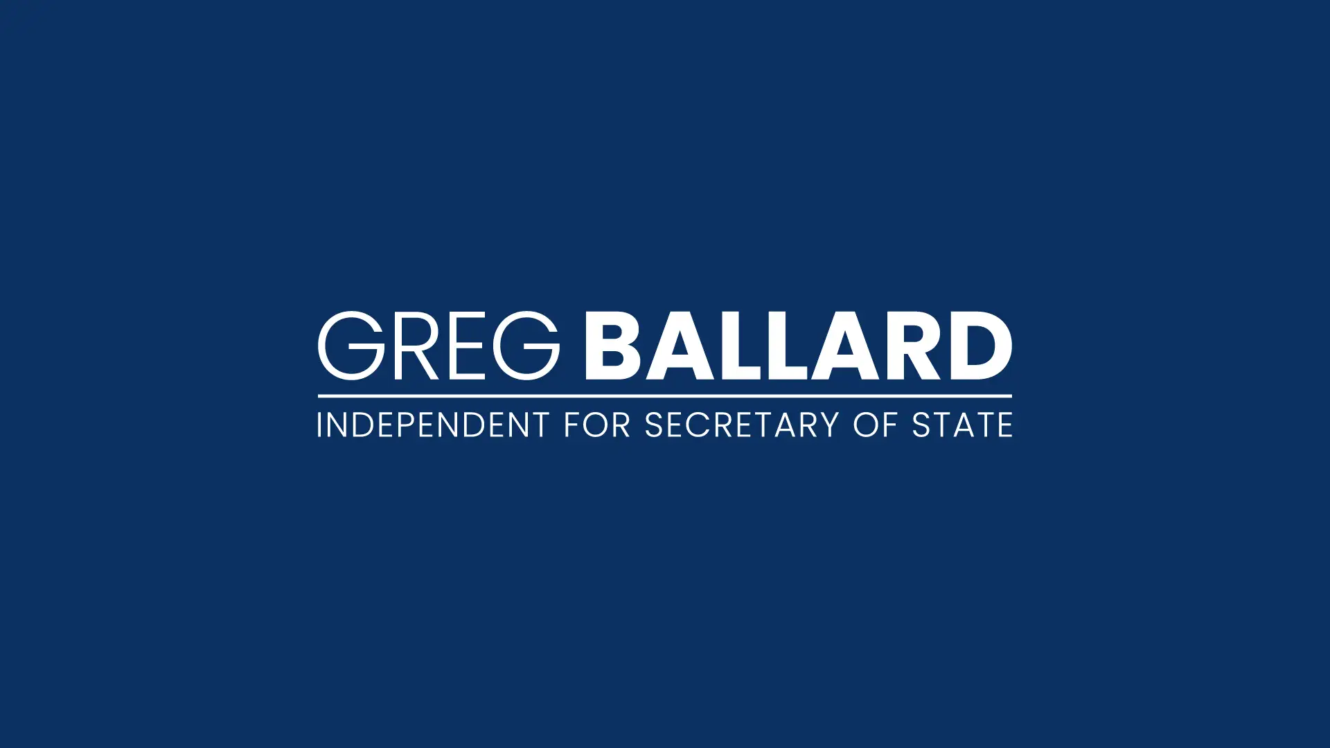 Ballard Assembles Veteran Campaign Team for Secretary of State Bid