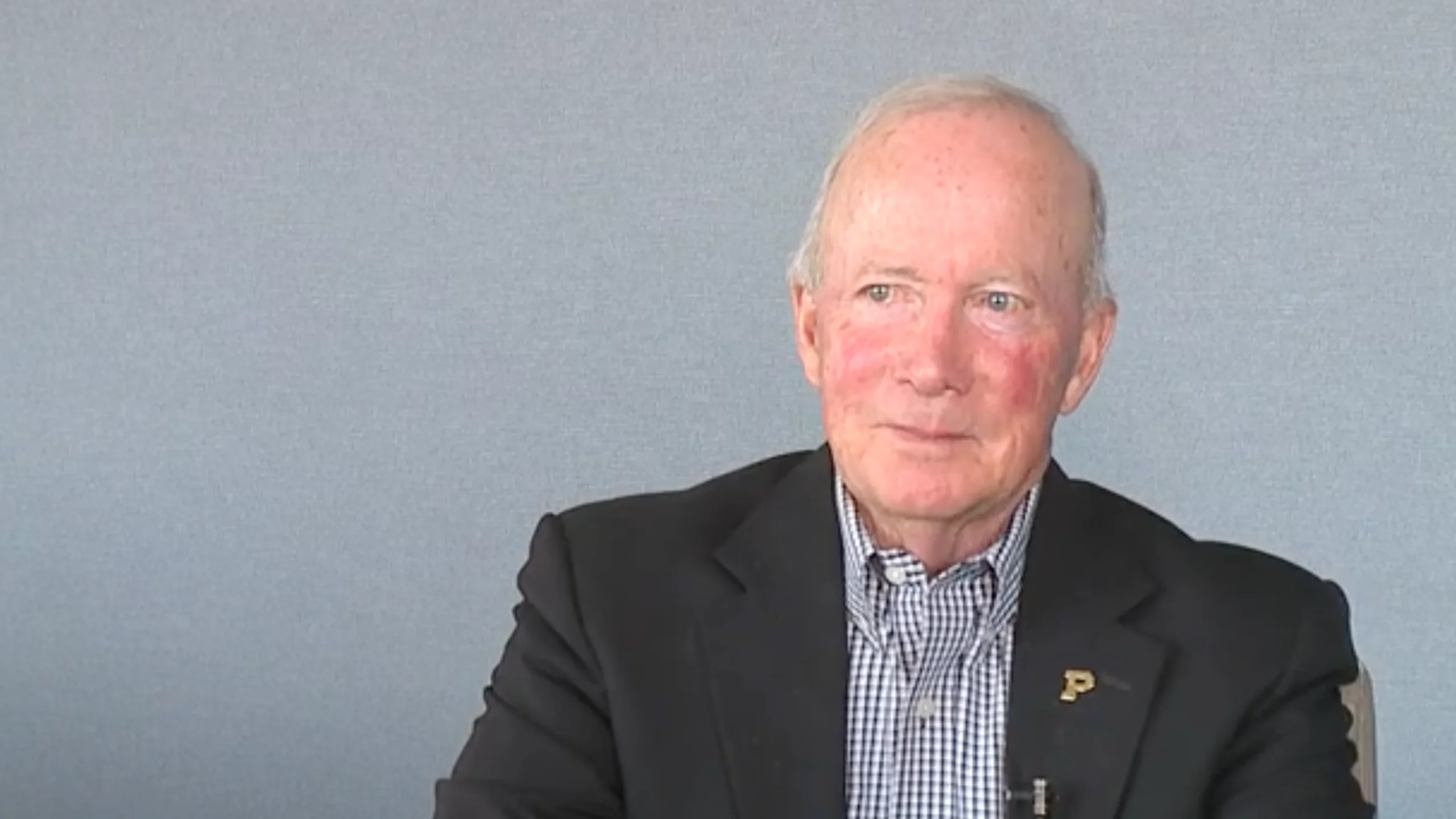 Former Ind. Governor Mitch Daniels sounds both optimistic and cautious about Indiana, national economy