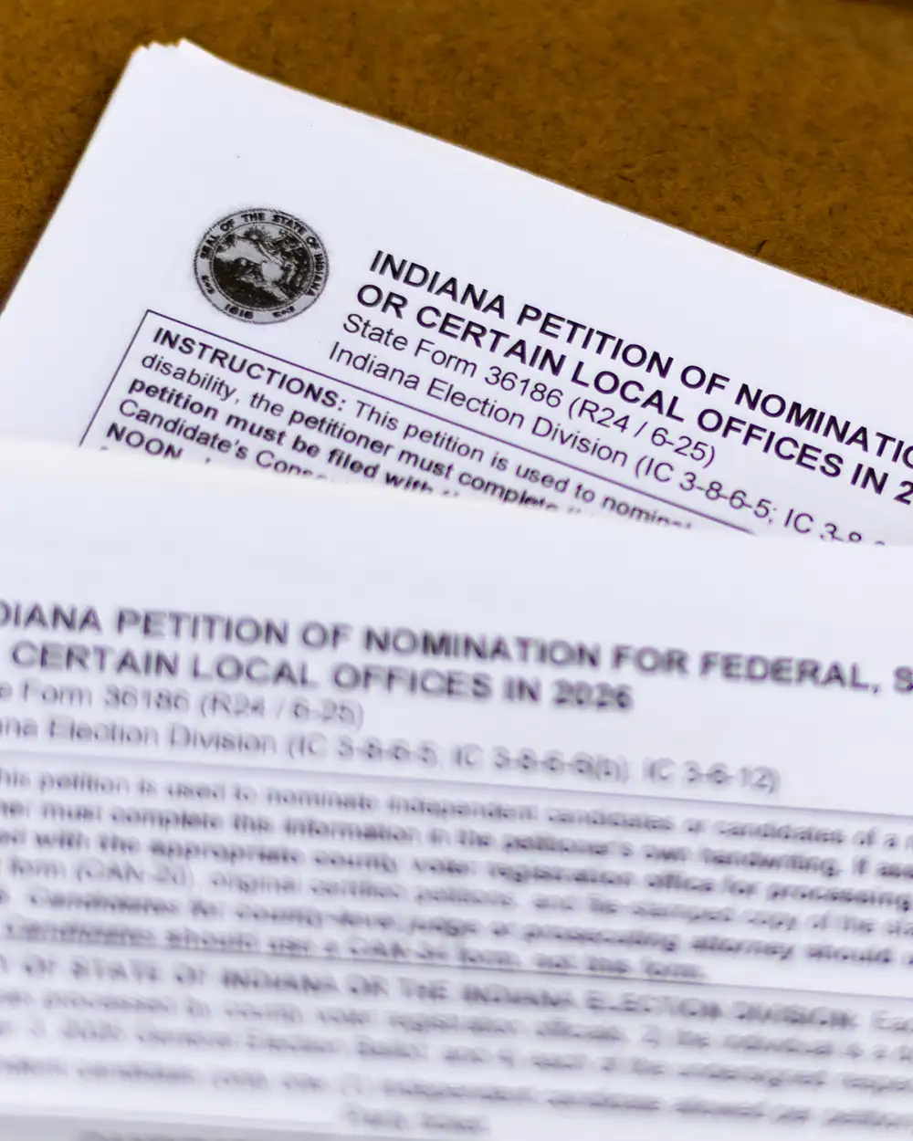 Indiana Ballot Petitions Image